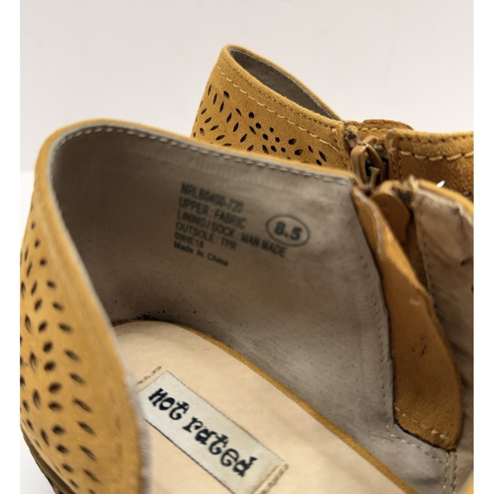 Not Rated NRLB0504-251  Brown Shoes Women's Size 8.5 - Picture 2 of 4
